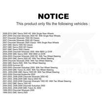 Charger l'image dans la galerie, Front Rear Semi-Metallic Brake Pads Parking Shoes Kit For Chevrolet Silverado HD