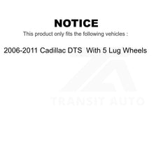 Charger l'image dans la galerie, Front Rear Semi-Metallic Brake Pads And Parking Shoes Kit For Cadillac DTS
