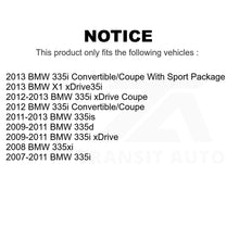 Charger l'image dans la galerie, Front Rear Semi-Metallic Brake Pads Parking Shoe Kit For BMW 335i xDrive X1 335d