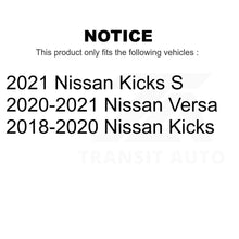 Load image into Gallery viewer, Front Rear Semi-Metallic Brake Pads And Drum Shoes Kit For Nissan Kicks Versa