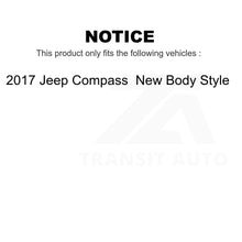 Load image into Gallery viewer, Front Rear Semi-Metallic Brake Pads And Drum Shoes Kit For Jeep Compass