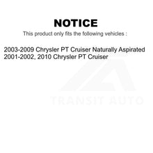 Load image into Gallery viewer, Front Coated Disc Brake Rotors Pair For Chrysler PT Cruiser