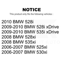 Load image into Gallery viewer, Front Rear Coat Brake Rotor Kit For BMW 530xi 535xi 528i xDrive 535i 528xi 525xi