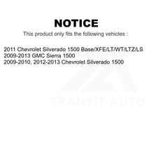 Load image into Gallery viewer, Front Rear Disc Brake Rotor Drum Kit For Chevrolet Silverado 1500 GMC Sierra