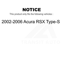Load image into Gallery viewer, [Front+Rear] 2002-2006 Acura RSX Type-S Premium OE Coated Rotors Brake Kit For Max Braking