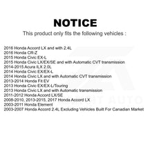 Charger l&#39;image dans la galerie, Front Coat Brake Rotors Ceramic Pad Kit For Honda Accord Civic Element Fit Acura