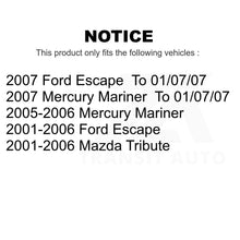 Load image into Gallery viewer, Rear Coated Brake Drum Shoes Kit For Ford Escape Mazda Tribute Mercury Mariner