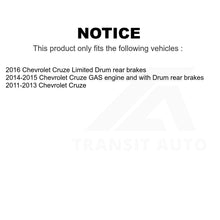 Charger l&#39;image dans la galerie, Rear Coated Brake Drum Shoes Spring Kit For Chevrolet Cruze Limited