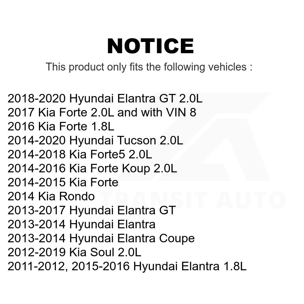 Mpulse Ignition Coil Pair For Hyundai Kia Soul Elantra Tucson Forte GT Forte5