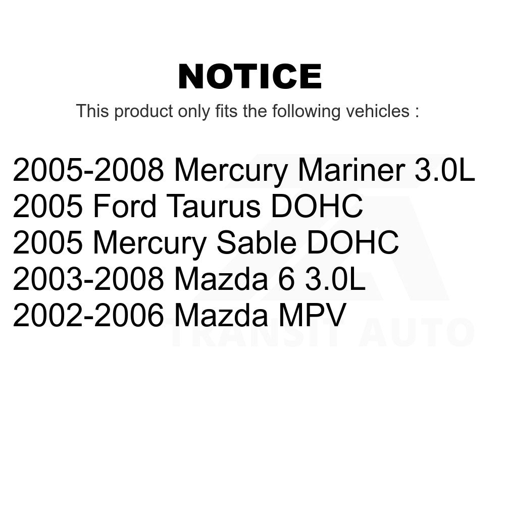 Mpulse Ignition Coil Pair For Mazda 6 Mercury Ford Taurus Mariner MPV Sable