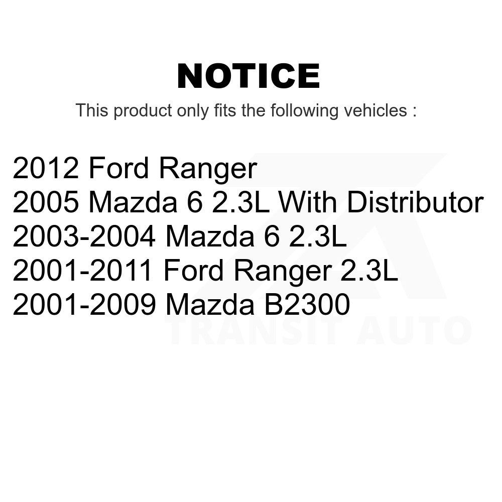 Mpulse Ignition Coil Pair For Ford Ranger Mazda 6 B2300