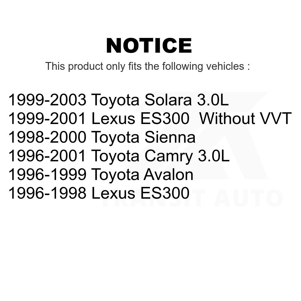 Mpulse Ignition Coil Pair For Toyota Camry Lexus ES300 Sienna Solara Avalon