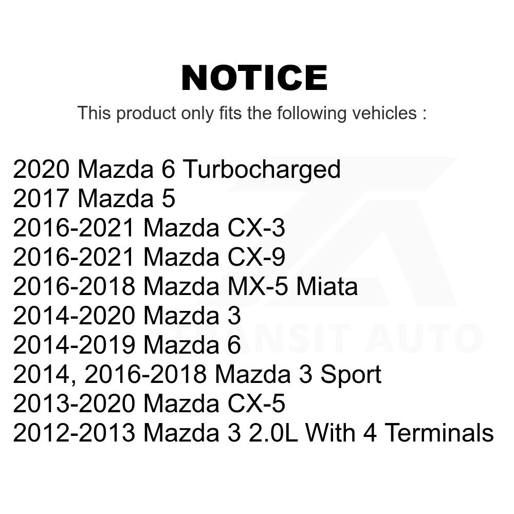 Mpulse Ignition Coil Pair For Mazda CX-5 3 6 CX-9 CX-3 MX-5 Miata 5 Sport
