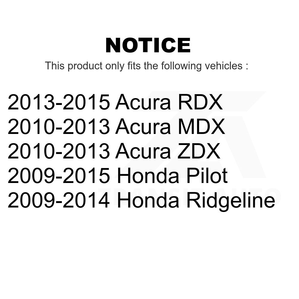 Mpulse Ignition Coil Pair For Honda Pilot Acura MDX RDX Ridgeline ZDX