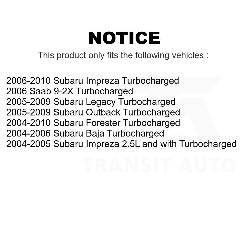 Mpulse Ignition Coil Pair For Subaru Forester Outback Impreza Legacy Baja Saab