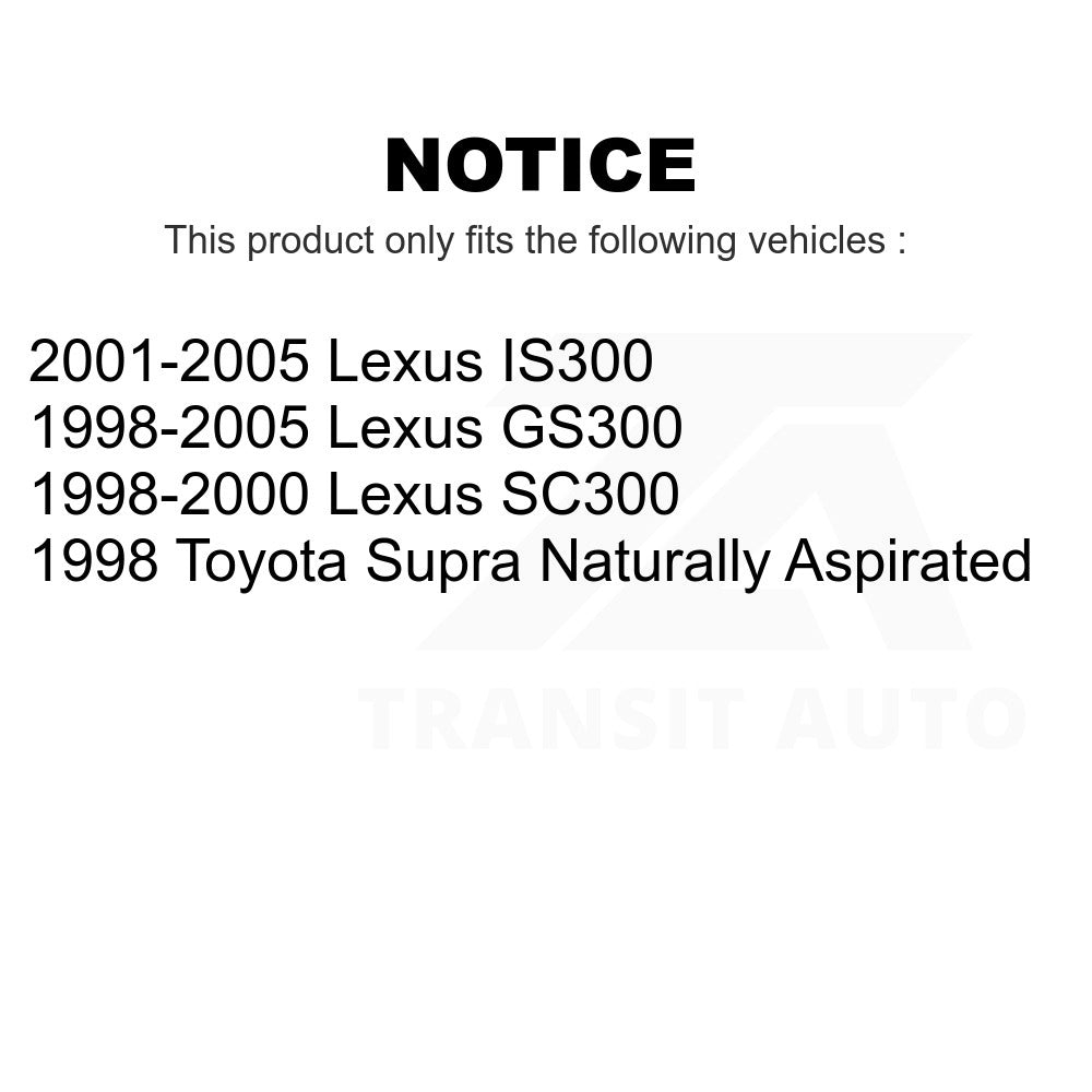 Mpulse Ignition Coil Pair For Lexus GS300 IS300 SC300 Toyota Supra