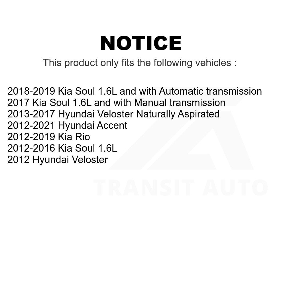 Mpulse Ignition Coil Kit For Kia Soul Hyundai Accent Rio Veloster