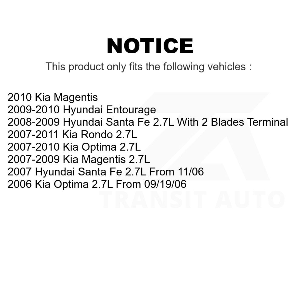 Mpulse Ignition Coil Kit For Hyundai Santa Fe Kia Optima Rondo Magentis