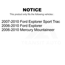 Charger l&#39;image dans la galerie, Front Rear Semi-Metallic Brake Pads Kit For Ford Explorer Sport Trac Mercury