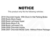 Charger l&#39;image dans la galerie, Front Rear Semi-Metallic Brake Pad Kit For Chevrolet Impala Buick LaCrosse Monte