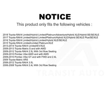 Load image into Gallery viewer, Front Rear Semi-Metallic Brake Pads Kit For Toyota RAV4 Matrix Pontiac Vibe