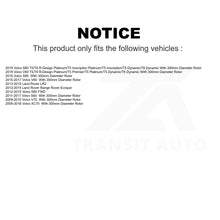 Load image into Gallery viewer, Front Rear Semi-Metallic Brake Pads Kit For Volvo S60 XC70 Land Rover Range V60