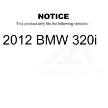 Load image into Gallery viewer, Front Rear Semi-Metallic Brake Pads Kit For 2012 BMW 320i