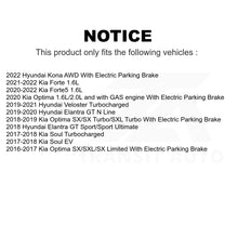 Load image into Gallery viewer, Front Rear Semi-Metallic Brake Pad Kit For Kia Optima Soul Hyundai Elantra GT EV