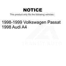 Charger l&#39;image dans la galerie, Front Rear Semi-Metallic Brake Pads Kit For Volkswagen Passat Audi A4