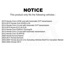 Charger l&#39;image dans la galerie, Front Rear Semi-Metallic Brake Pad Kit For Honda Accord Civic CR-V Element Acura