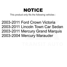 Charger l&#39;image dans la galerie, Front Rear Semi-Metallic Brake Pad Kit For Ford Crown Victoria Mercury Grand Car