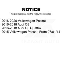 Load image into Gallery viewer, Front Rear Semi-Metallic Brake Pads Kit For Volkswagen Passat Audi Q3 Quattro