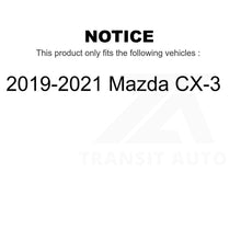 Charger l&#39;image dans la galerie, Front Rear Semi-Metallic Brake Pads Kit For 2019-2021 Mazda CX-3