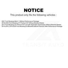 Load image into Gallery viewer, Front Rear Semi-Metallic Brake Pads Kit For Ford Mustang