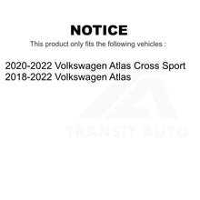 Load image into Gallery viewer, Front Rear Semi-Metallic Brake Pads Kit For Volkswagen Atlas Cross Sport