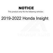 Charger l&#39;image dans la galerie, Front Rear Semi-Metallic Brake Pads Kit For 2019-2022 Honda Insight