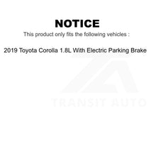 Charger l&#39;image dans la galerie, Front Rear Semi-Metallic Brake Pads Kit For 2019 Toyota Corolla 1.8L