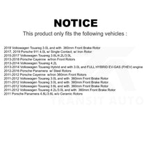 Load image into Gallery viewer, Mpulse Front Disc Brake Pads Wear Sensor (2 Pack) For Porsche Cayenne Volkswagen