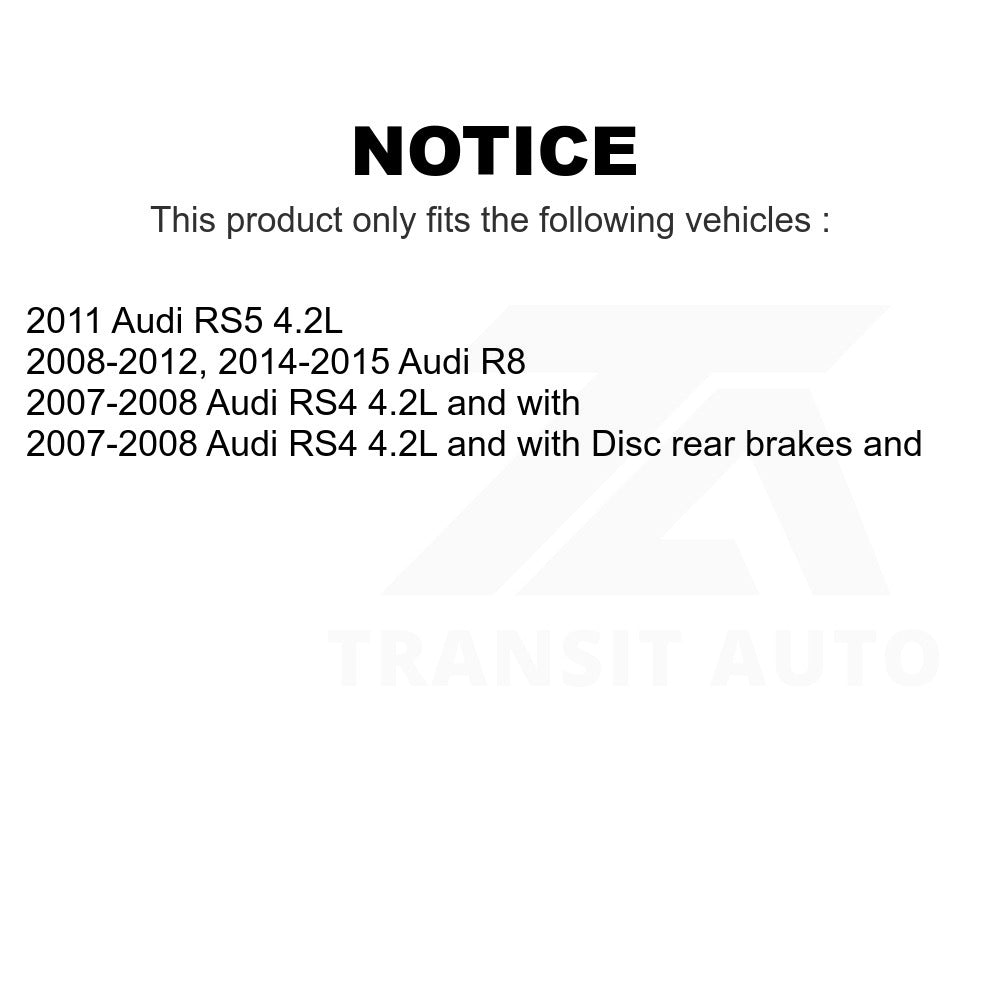 Mpulse Front Disc Brake Pads Wear Sensor (2 Pack) For Audi R8 RS4 RS5