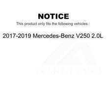 Load image into Gallery viewer, Mpulse Front Rear Disc Brake Pads Wear Sensor (4 Pack) For Mercedes-Benz V250