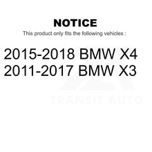 Load image into Gallery viewer, Mpulse Front Rear Disc Brake Pads Wear Sensor (4 Pack) For BMW X3 X4