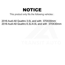 Load image into Gallery viewer, Mpulse Rear Disc Brake Pads Wear Sensor (2 Pack) For Audi A8 Quattro 370X30mm