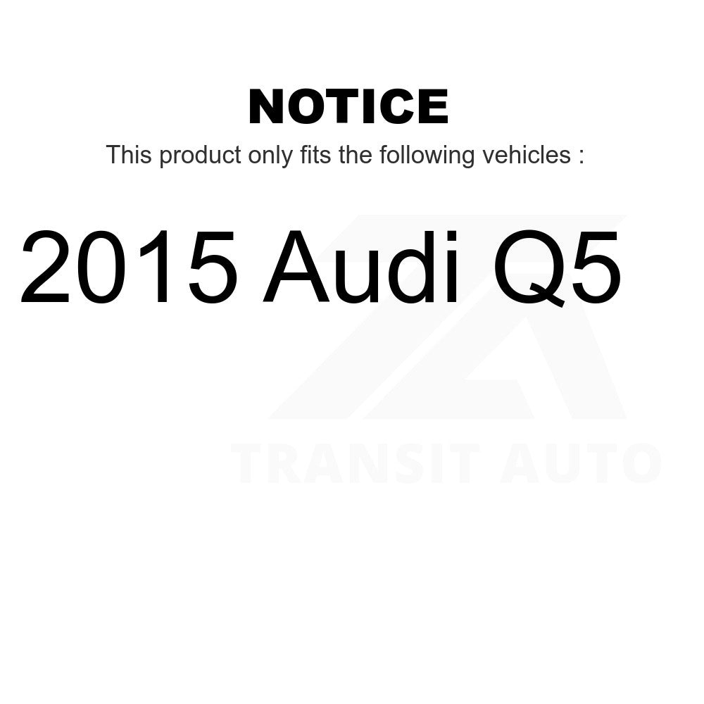 Mpulse Rear Disc Brake Pads Wear Sensor (2 Pack) For 2015 Audi Q5