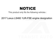 Charger l&#39;image dans la galerie, Mpulse Rear Disc Brake Pads Wear Sensor (2 Pack) For Lexus LS460