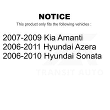 Charger l&#39;image dans la galerie, Rear Shock Absorber And Strut Mount Kit For Hyundai Sonata Azera Kia Amanti