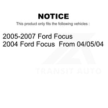 Load image into Gallery viewer, Front Rear Semi-Metallic Brake Pads And Drum Shoes Kit For Ford Focus