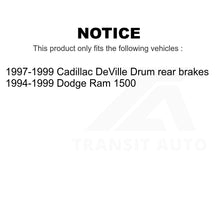 Load image into Gallery viewer, Front Rear Semi-Metallic Brake Pads &amp; Drum Shoes Kit For Dodge Ram 1500 Cadillac