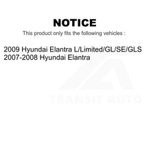 Load image into Gallery viewer, Front Rear Semi-Metallic Brake Pads And Drum Shoes Kit For Hyundai Elantra