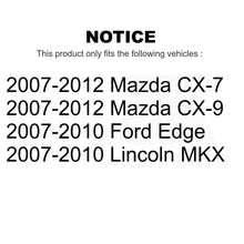 Load image into Gallery viewer, Front Rear Semi-Metallic Brake Pads &amp; Parking Shoes Kit For Ford Edge Mazda