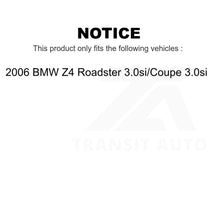 Load image into Gallery viewer, Front Rear Semi-Metallic Brake Pads And Parking Shoes Kit For BMW Z4